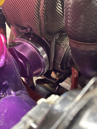 Exoracing External Wastegate Blanket Titanium or Carbon image