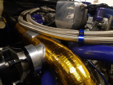 Exoracing Gold and Silver Heat Reflective Sheet 1m x 1.2m image