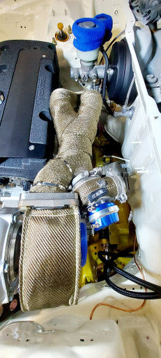 Exoracing External Wastegate Blanket Titanium or Carbon image