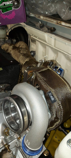 Exoracing External Wastegate Blanket Titanium or Carbon image