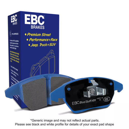 GT86/BRZ Rear EBC Brakes EBC Bluestuff Brake Pad 5000 Series TrackDay Set