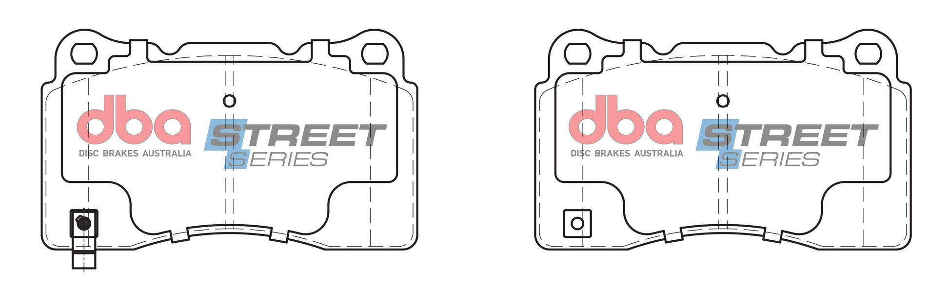 Toyota GT86/Subaru BRZ DBA Street Series Ceramic Brake Pads | Front Axle image