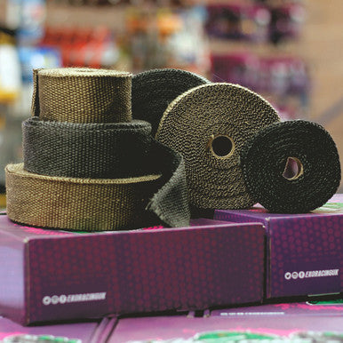 Exoracing Titanium or Carbon Exhaust Wrap image