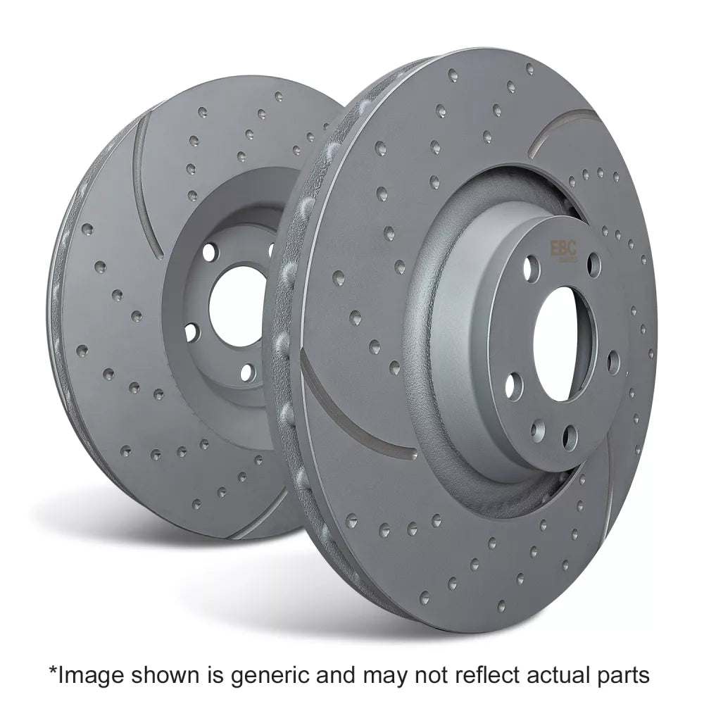 GT86/BRZ/GR86 Front EBC Brakes Bluestuff EBC Brake Pad GD Disc Rotor Kit
