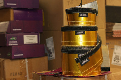 Exoracing Gold and Silver Velcro Heat Sleeve 0.5m image