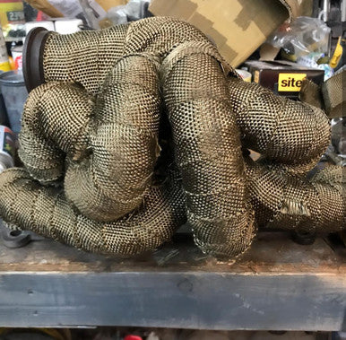 Exoracing Titanium or Carbon Exhaust Wrap image
