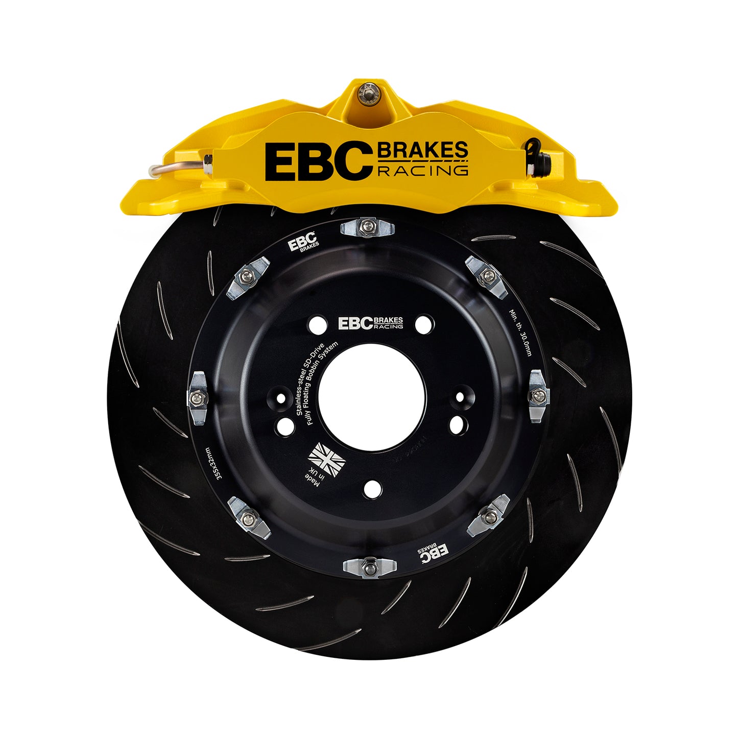 GT86/BRZ/GR86 Front EBC Brakes Balanced Big Brake Kit (YELLOW) 330x28mmmm Disc