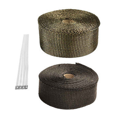 Exoracing Titanium or Carbon Exhaust Wrap image