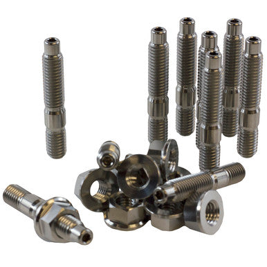 Exoracing Titanium Intake Exhaust Manifold Nut and Stud Kit image