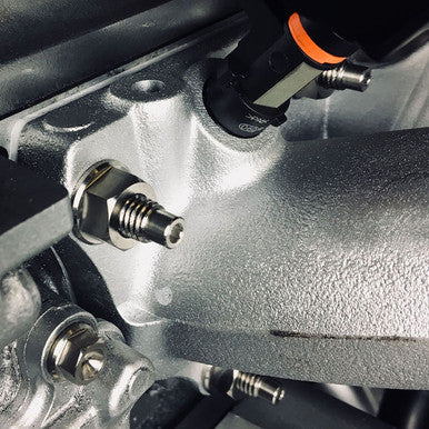 Exoracing Titanium Intake Exhaust Manifold Nut and Stud Kit image