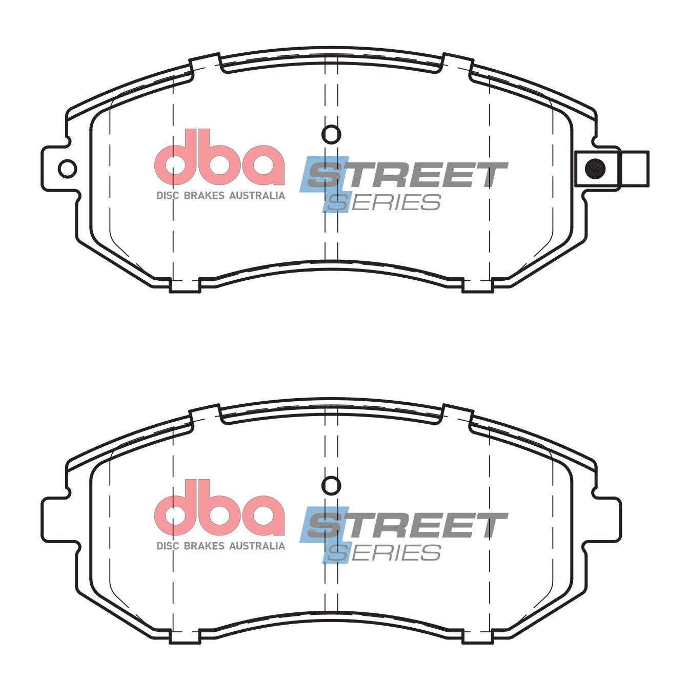 Toyota GT86/Subaru BRZ DBA Street Series Ceramic Brake Pads | Front Axle image