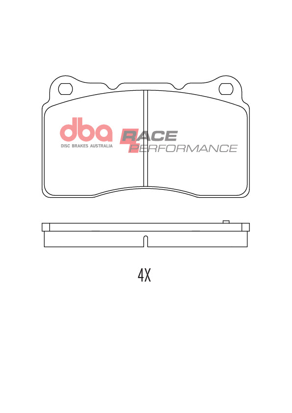 Toyota GT86/Subaru BRZ DBA Brake Pads - Race Performance (Front) image