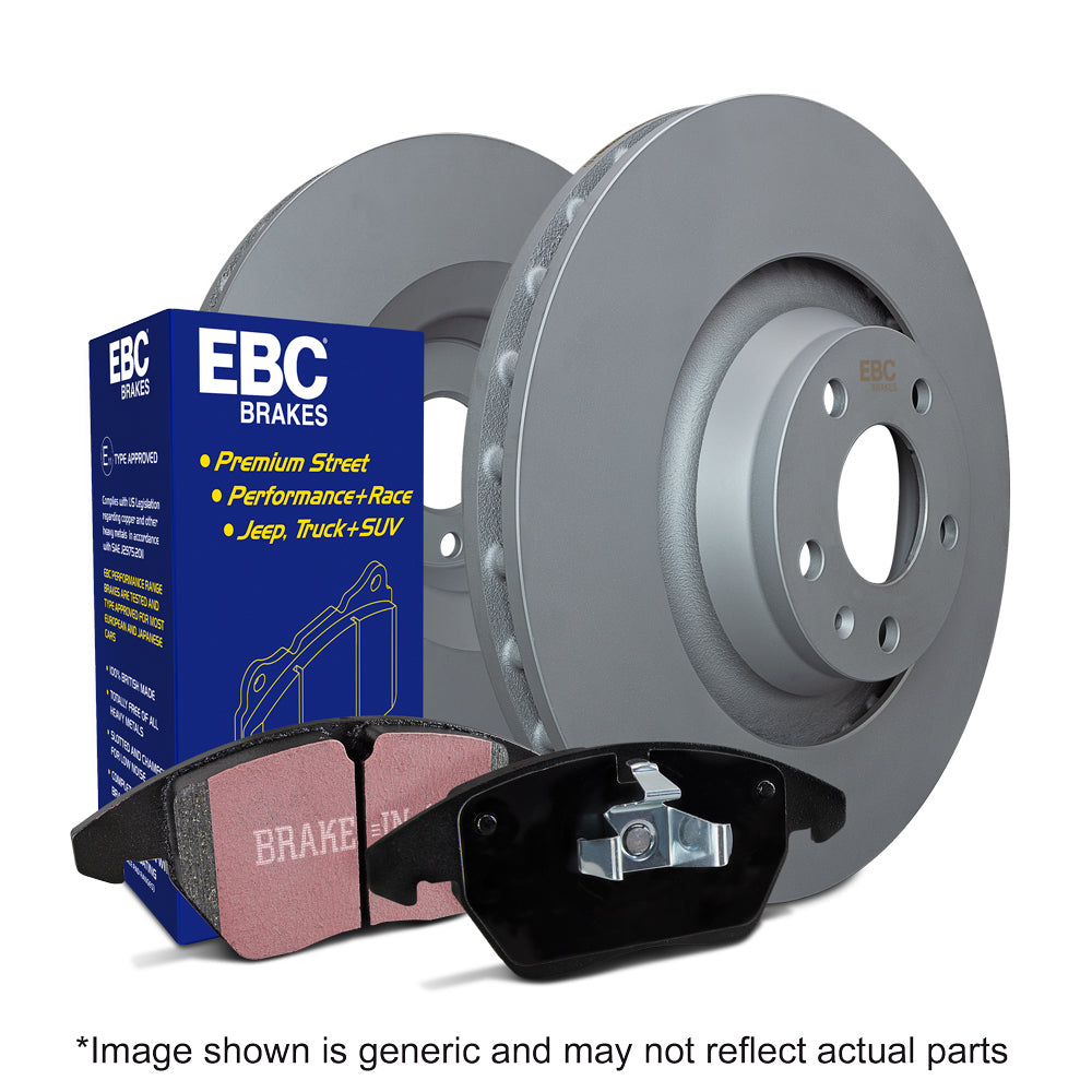 GT86/BRZ Rear EBC Brakes OE Ultimax EBC Brake Pad Disc Rotor Kit