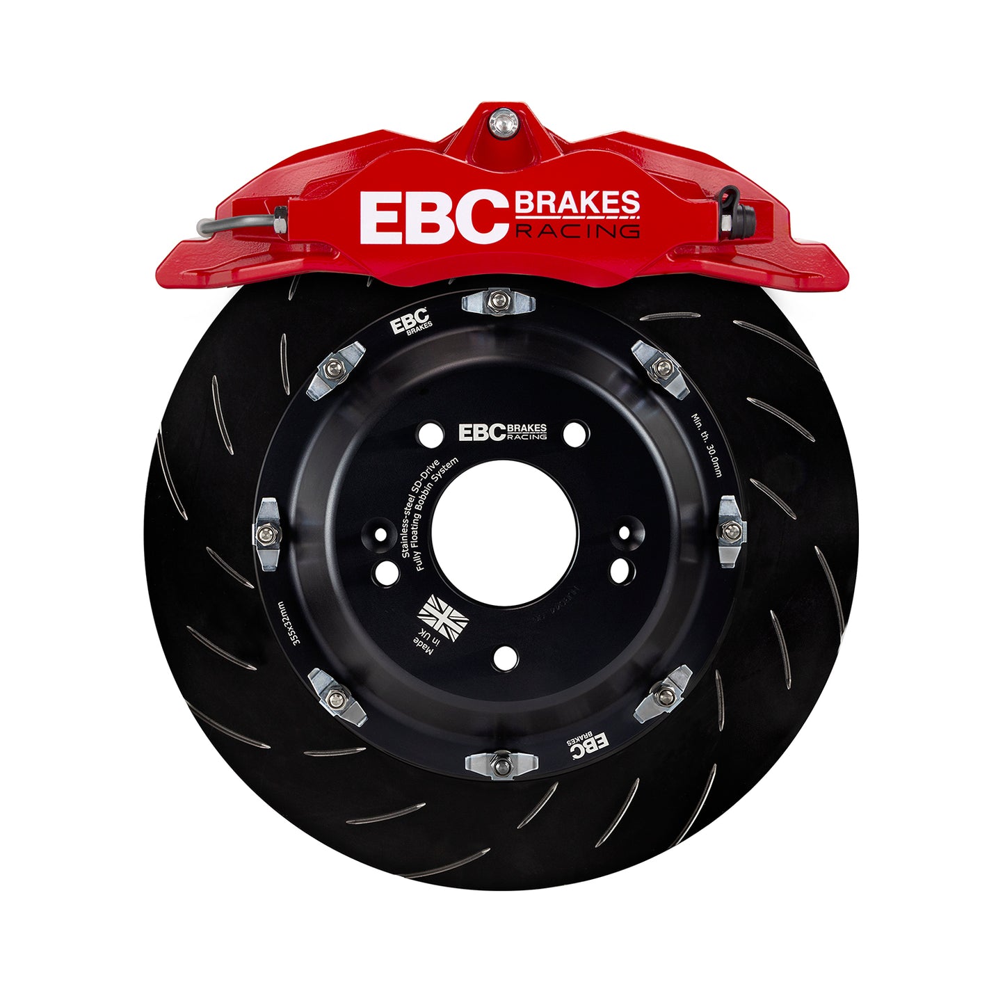 GT86/BRZ/GR86 Front EBC Brakes Balanced Big Brake Kit (RED) 330x28mmmm Disc