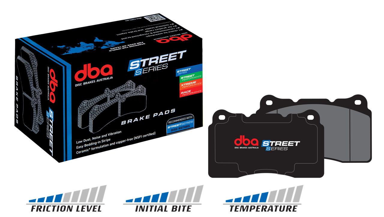 Toyota GT86/Subaru BRZ DBA Brake Pads Street Series Ceramic | Rear Axle image