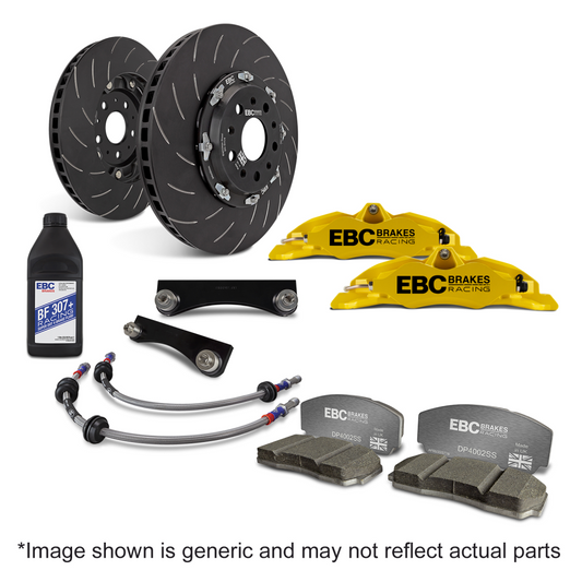 GT86/BRZ/GR86 Front EBC Brakes Balanced Big Brake Kit (YELLOW) 330x28mmmm Disc